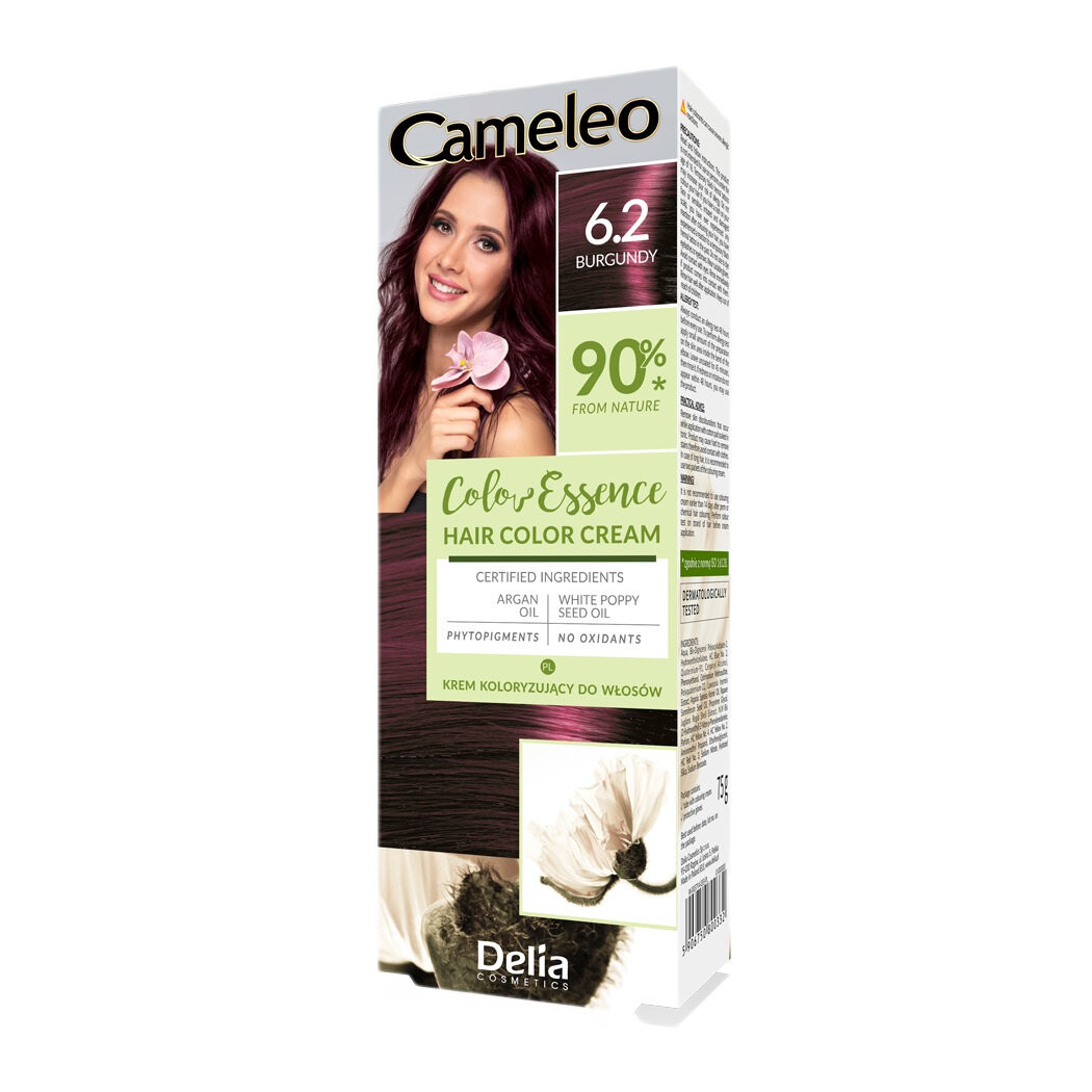 

Cameleo, Color Essence, крем-краска для волос 6.2 Бордовый, 75г