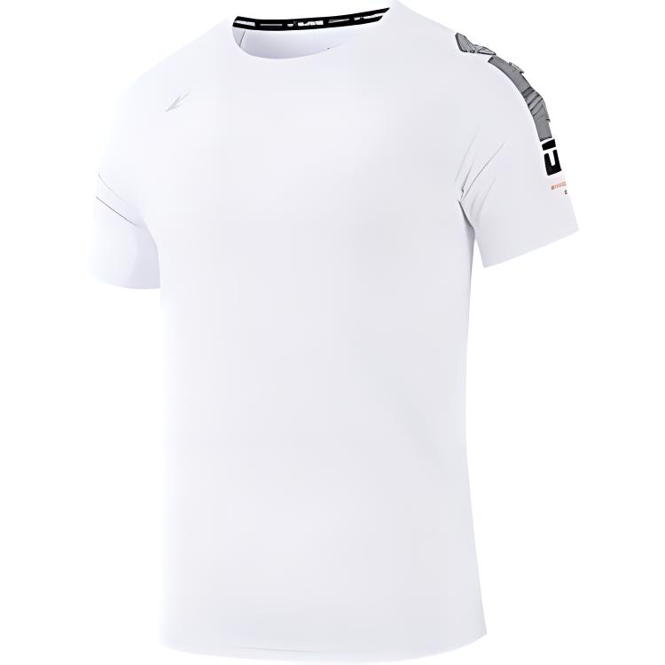 

361° Футболка для бега мужская Raw White