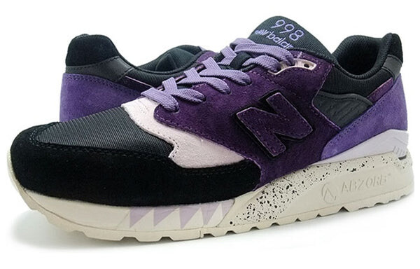 Кроссовки кроссовки фрикер х 998 New Balance, фиолетовый — фото 2