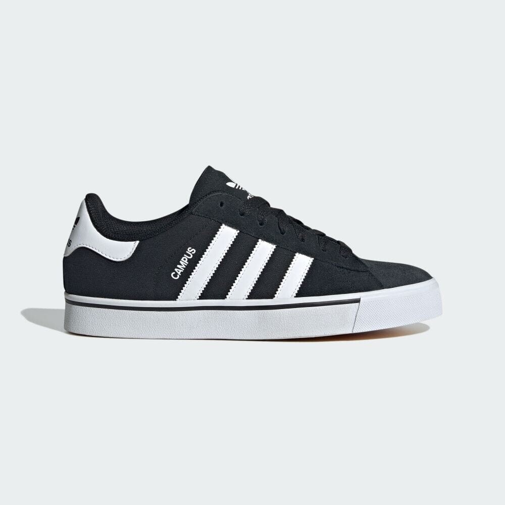 

Кроссовки Adidas CAMPUS VULC, цвет Black/White/Gum