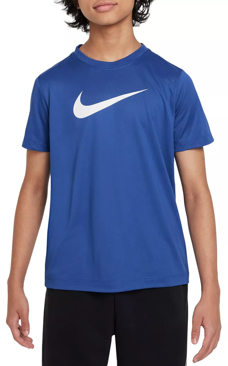 

Футболка с логотипом Nike для мальчиков Legend Dri-FIT, цвет Game Royal