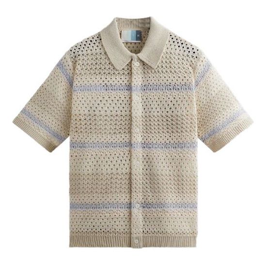 

Топ KITH Thompson Crochet Buttondown 'Veil'