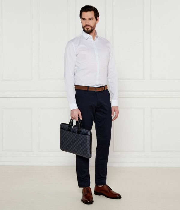 Рубашка Slim fit Calvin Klein, белый — фото 2