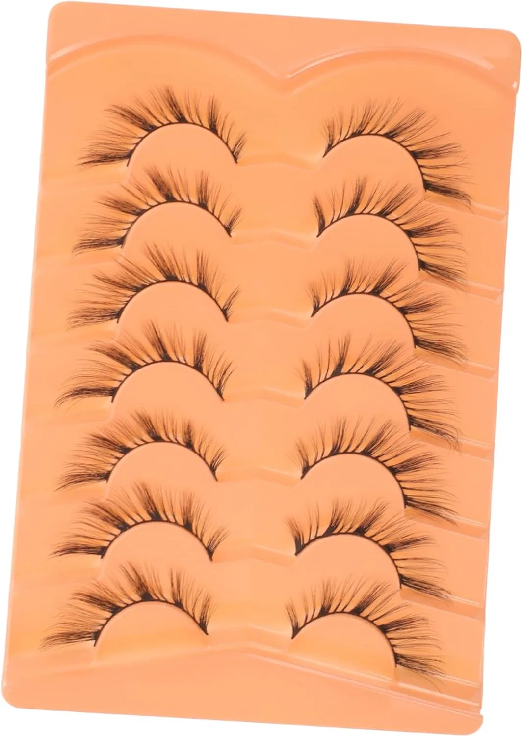Ресницы Fox Eyes FOYTOKI 7 пар, натуральные