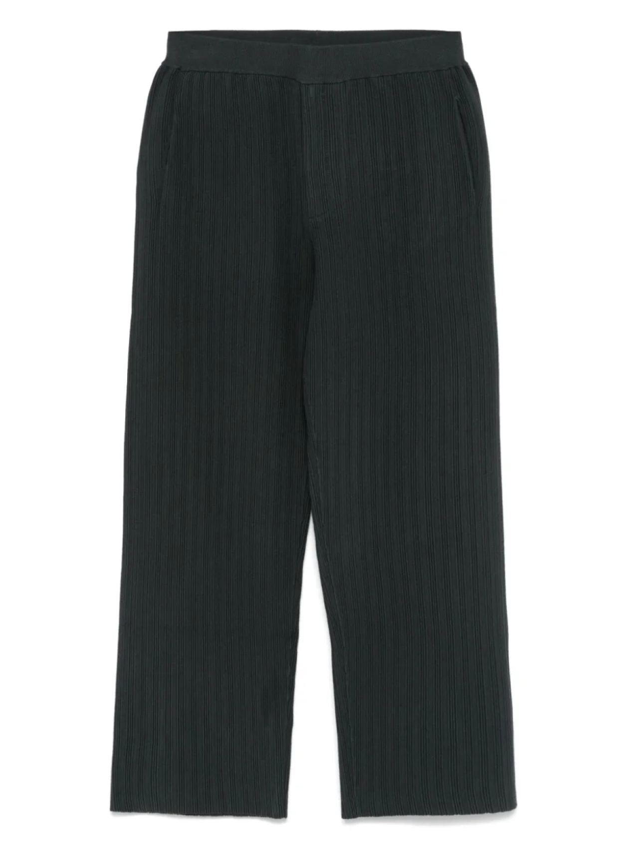 

Брюки в рубчик Emporio Armani, серый