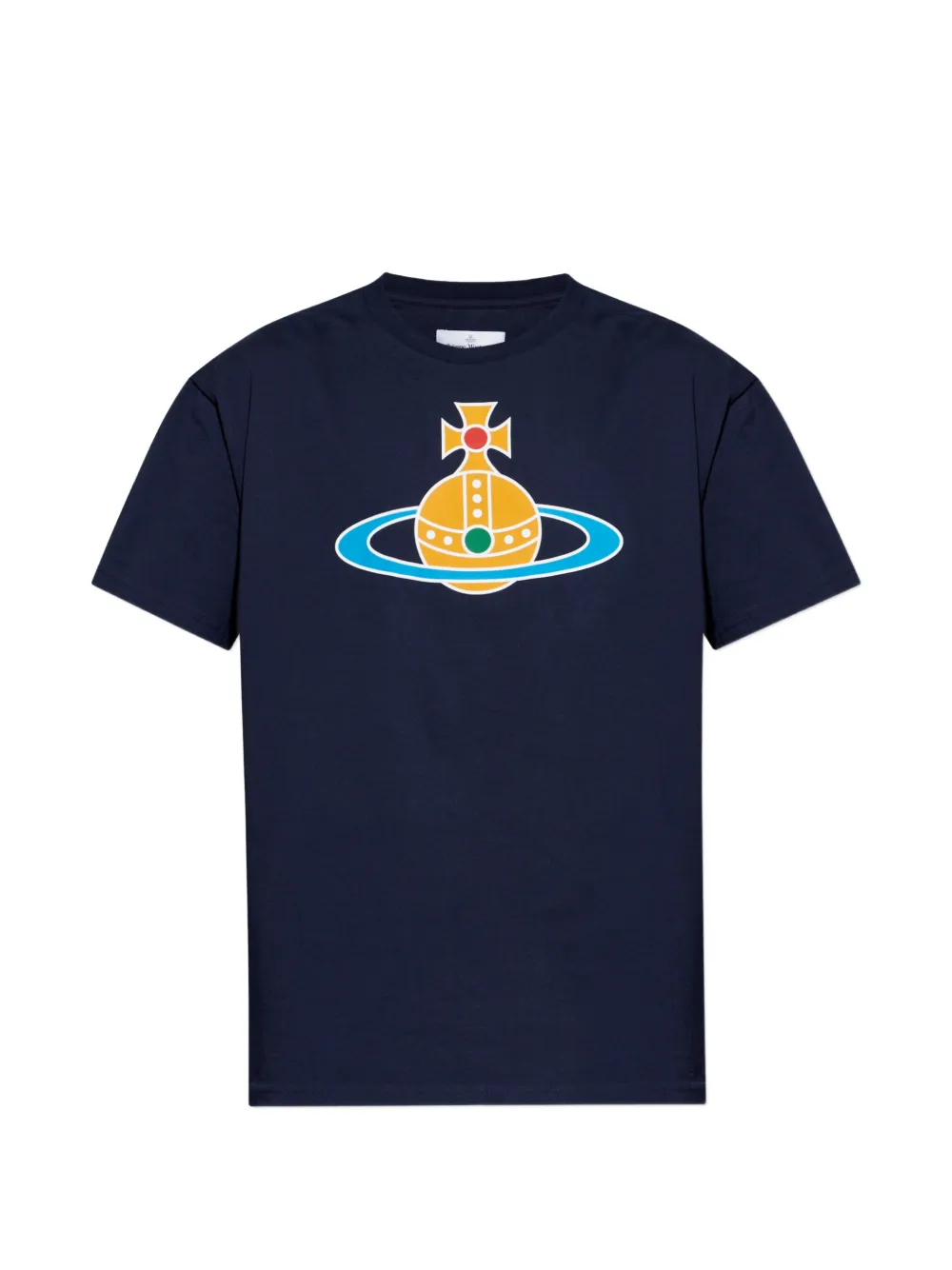 

Футболка с принтом Vivienne Westwood, синий