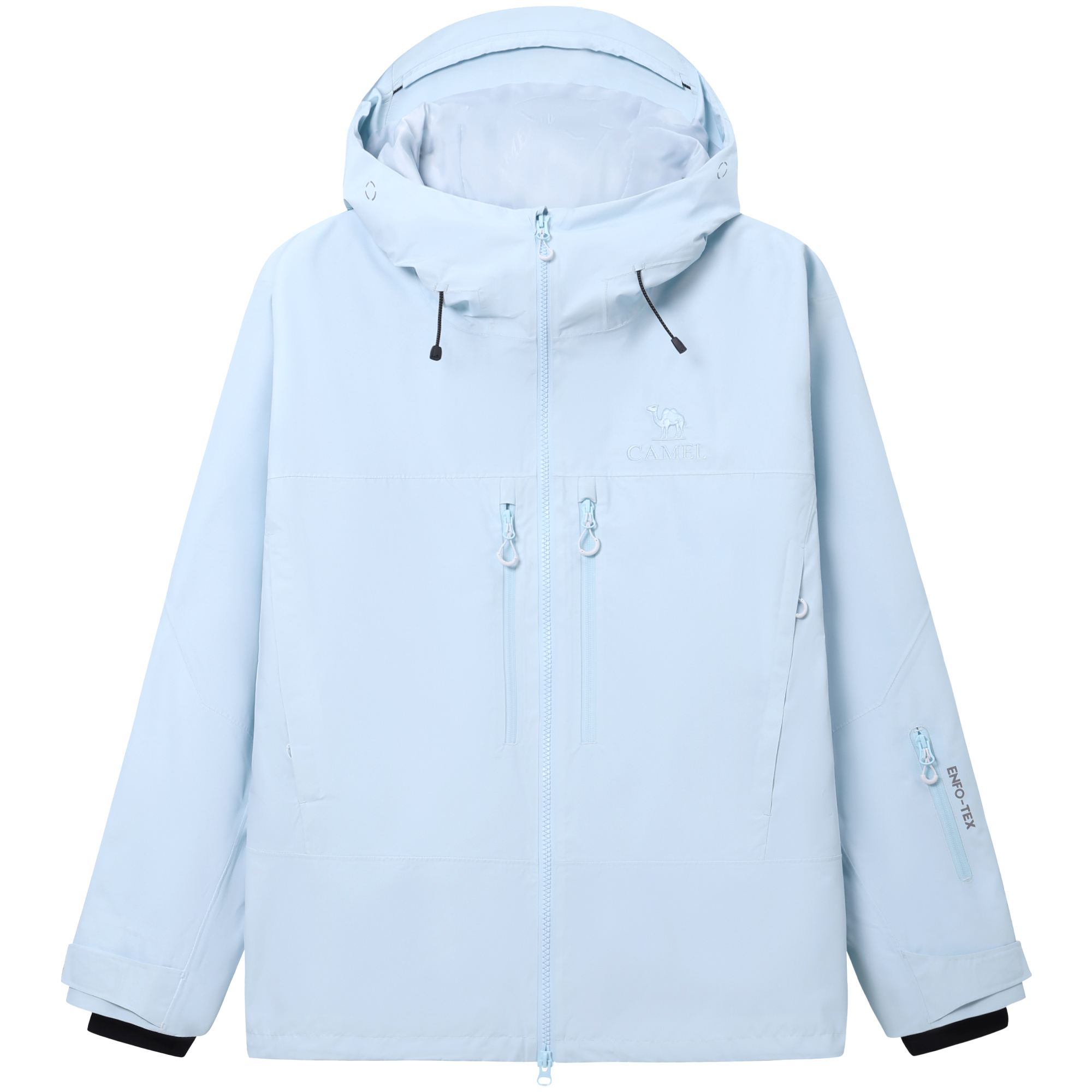 Верхняя одежда для лыж Snow Eagle Collection Unisex CAMEL, phantom черный/heather белый/mariзолото желтый — фото 2
