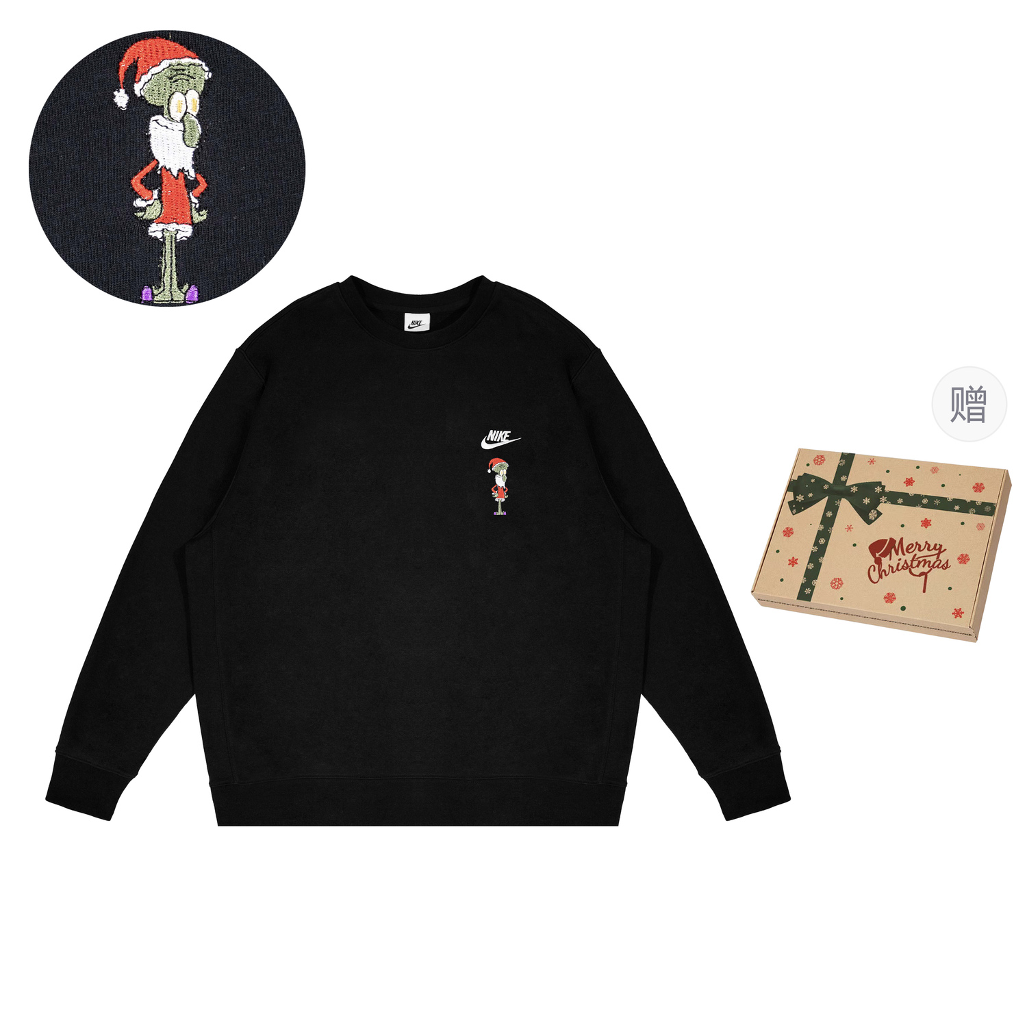 

Nike Фантазийный свитшот унисекс подарочный набор black