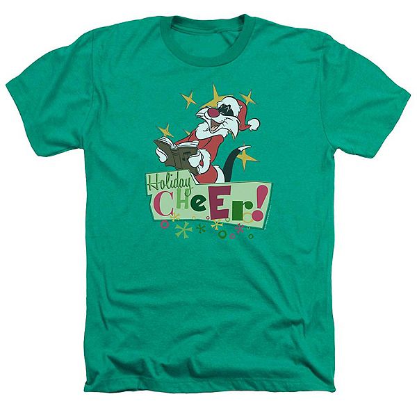 

Футболка Looney Tunes Cheer Sylvester Adult Heather Licensed Character
