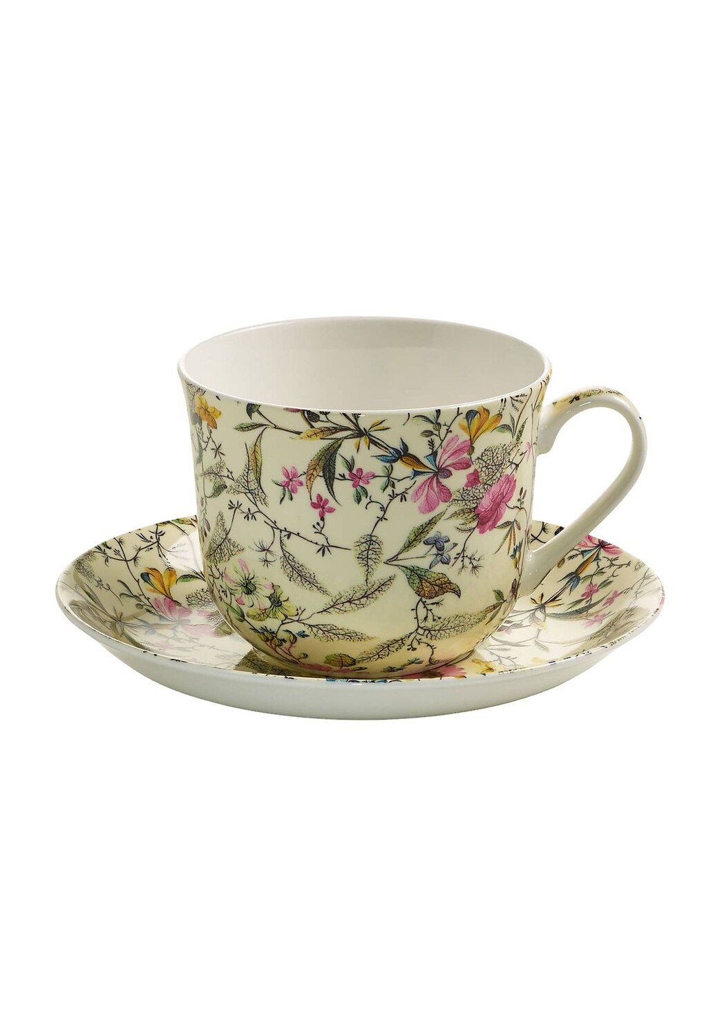 

Чашка и блюдце для завтрака Kilburn Summer Blossom Maxwell & Williams, bunt