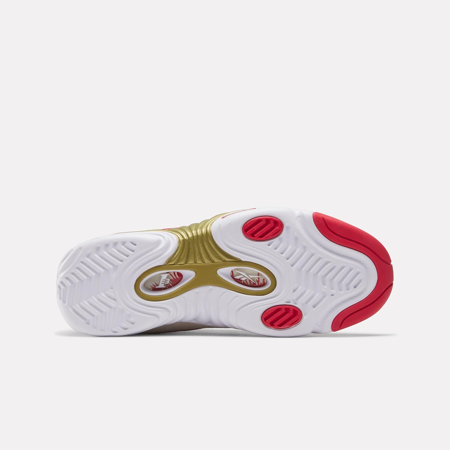 Кроссовки Reebok Answer III для взрослых, унисекс, белый/красный — фото 4