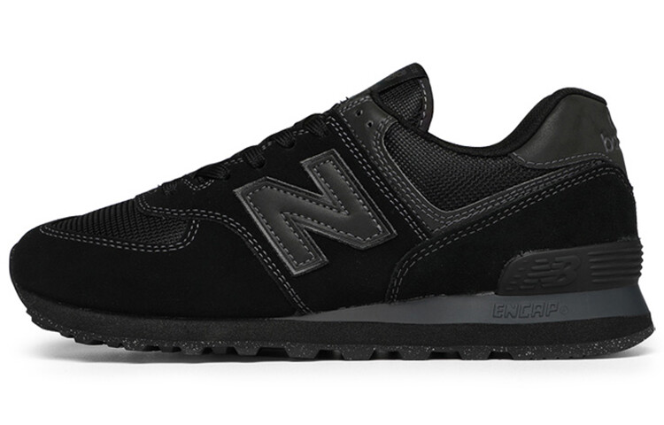 

New Balance 574 Triple Black (2022 г.) ДУБЛЬ