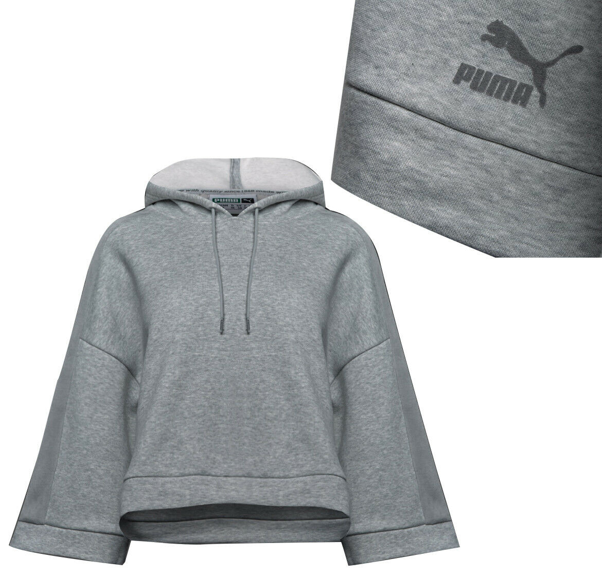 

Xtreme обрезал свитер Puma, серый