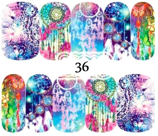 

Водные наклейки на ногти - №36, inna