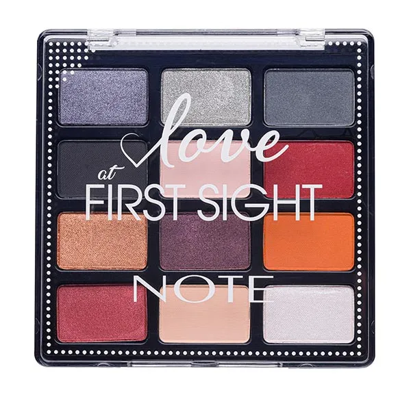 

Палитра оттенков Love At First Sight Eyeshadow Palette 201 Note Cosmetique, 203