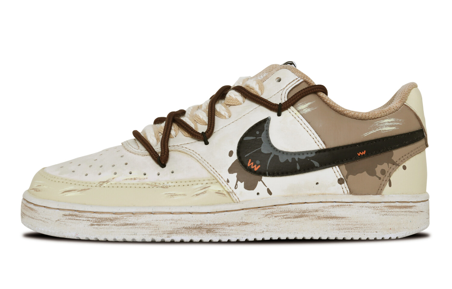 

Женские кроссовки для скейтбординга Nike Court Vision 1, Dark Brown