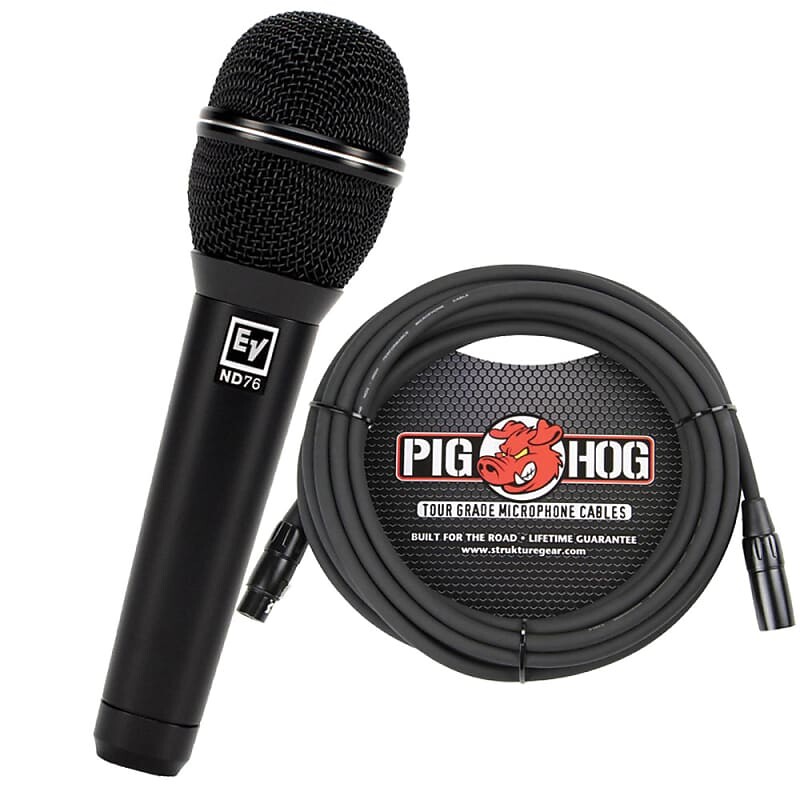 

Динамический микрофон Electro-Voice ND76 Cardioid Dynamic Vocal Microphone