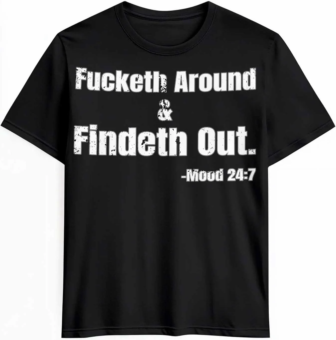 

Мужская футболка Retro Words с принтом в стиле стрит-арт CosyBright