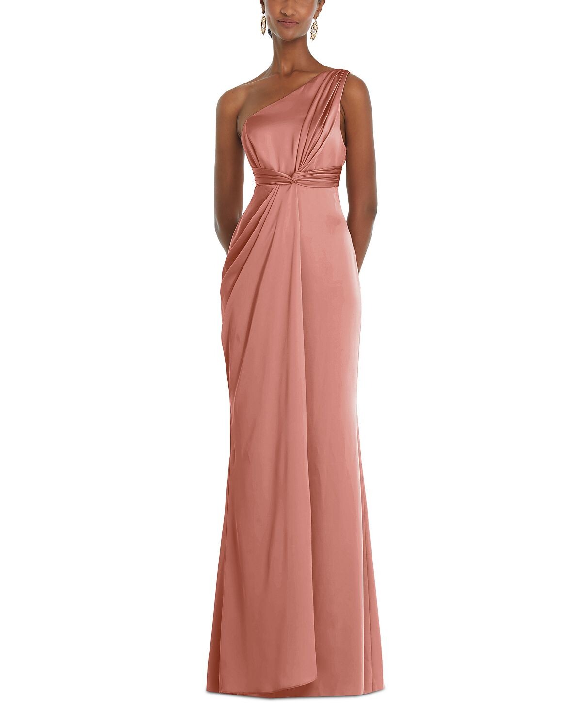 

Платье на одно плечо Dessy Collection