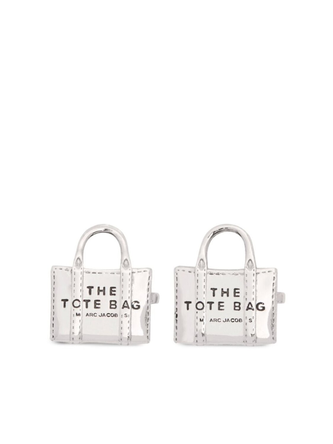 

Серьги-гвоздики Tote Bag Marc Jacobs, серебряный