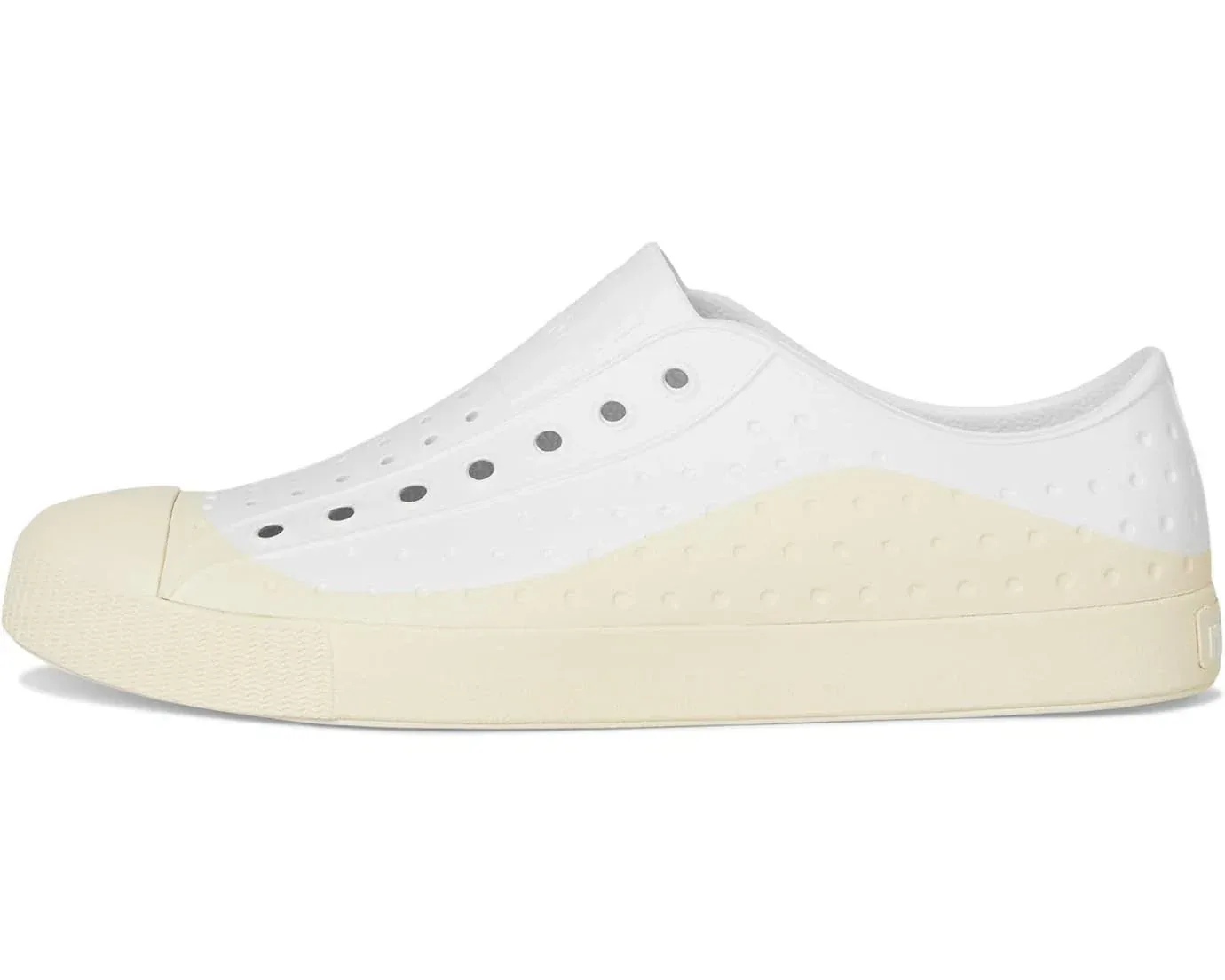 Белые повседневные туфли Jefferson Wanderfoam Roam с перфорацией HAWK244 Native Shoes — фото 2