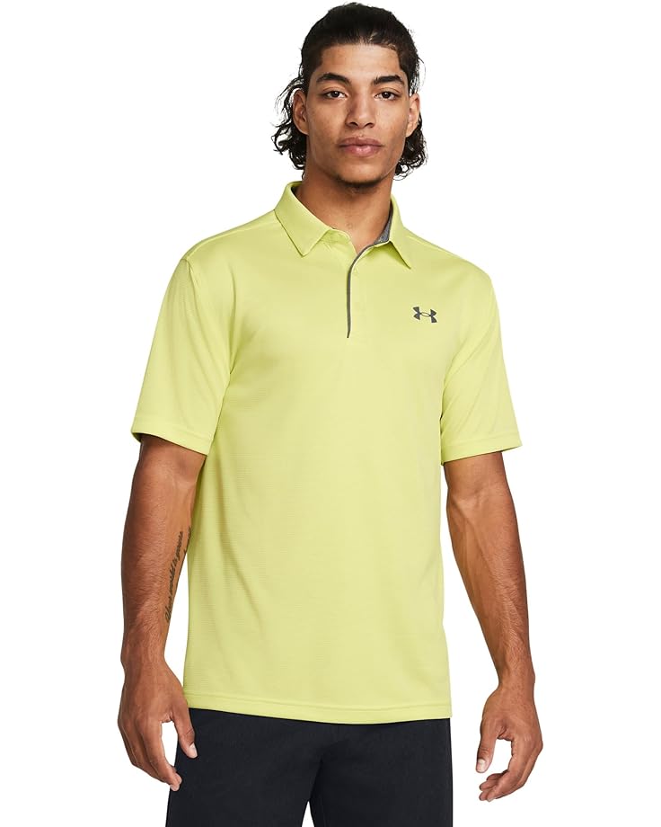 

Поло Under Armour Golf Tech, цвет Sonic Yellow/Pitch Gray