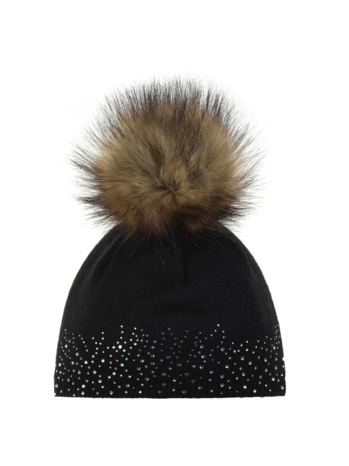 

Шапка Eisbär Mütze Nalin Lux Crystal, черный