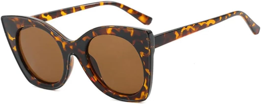 

Солнцезащитные очки Cat Eye Fashion Outdoor Drive для женщин, роскошные мужские солнцезащитные очки для спорта и путешествий с защитой от УФ-излучения UV400 VVTWSSW, Leopard Brown