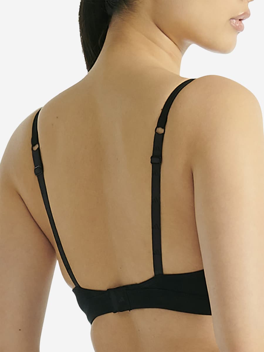 Треугольный бюстгальтер ADIDAS SPORTSWEAR  Sport Active Essentials, черный — фото 4