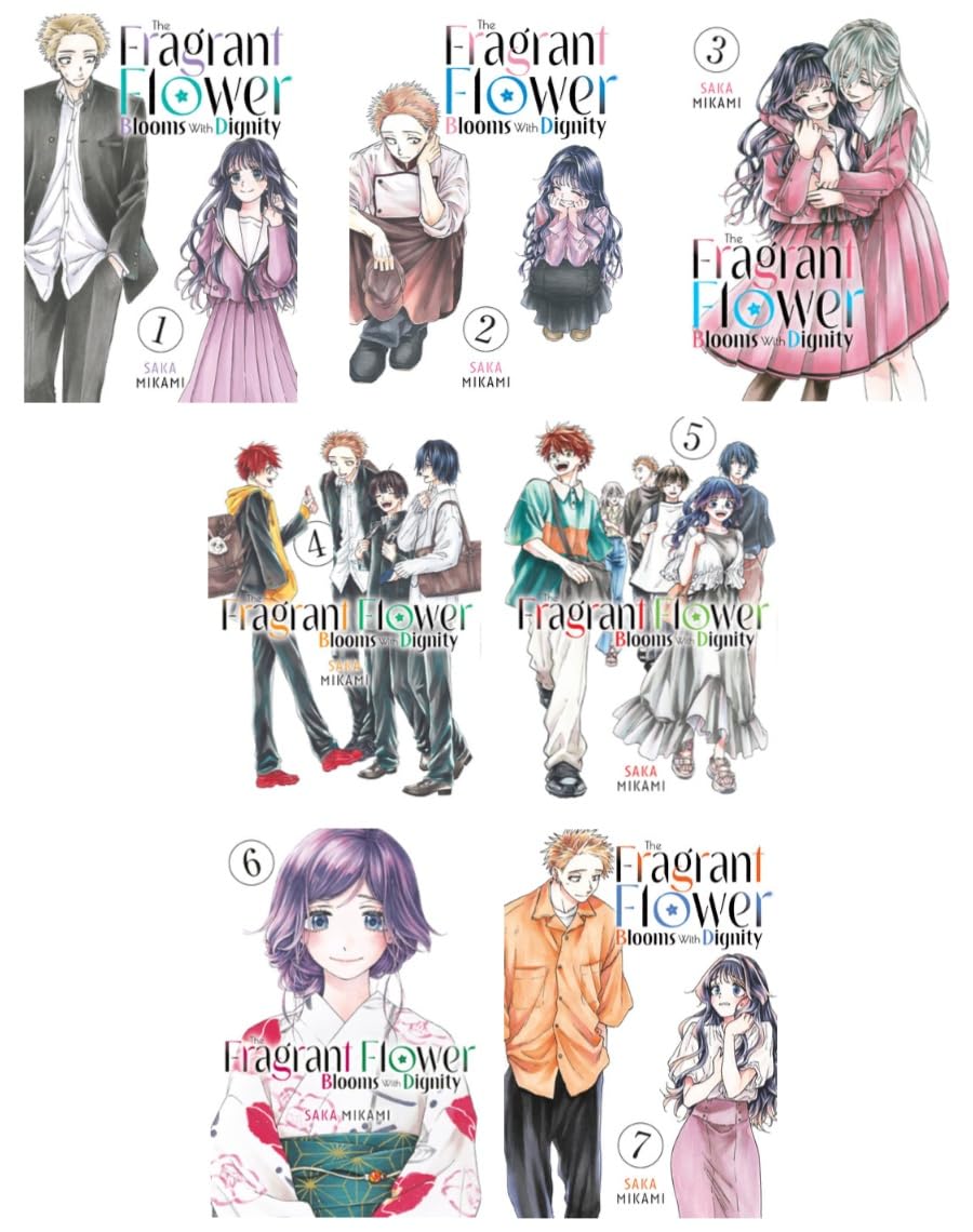 

The Fragrant Flower Blooms With Dignity Manga Series 7-Book Collection Set (Vol.1 to Vol.7) - High School Romance Manga (Kodansha Comics)