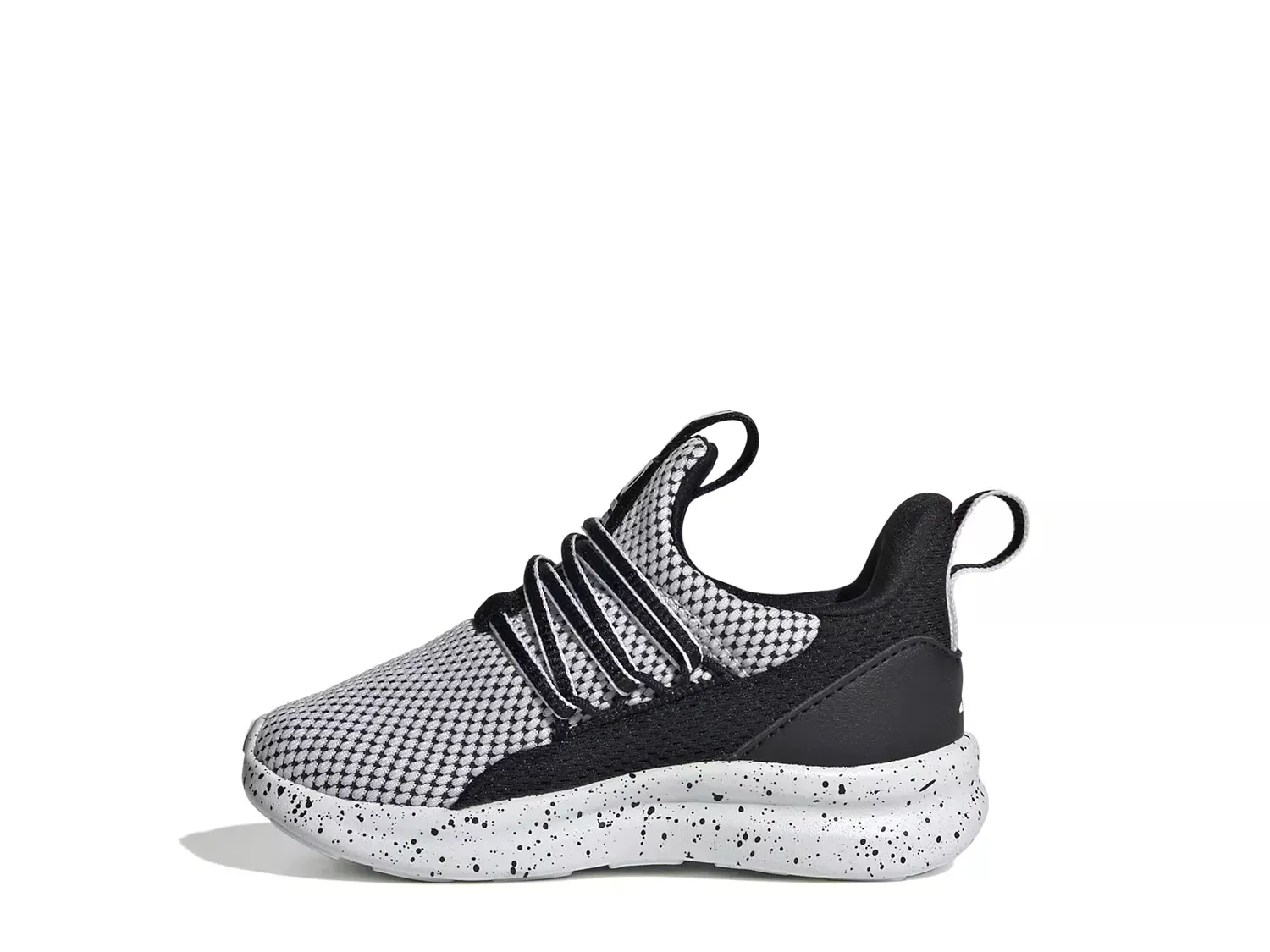 Кроссовки Lite Racer Adapt 7.0 — детские Adidas, Black/White — фото 2