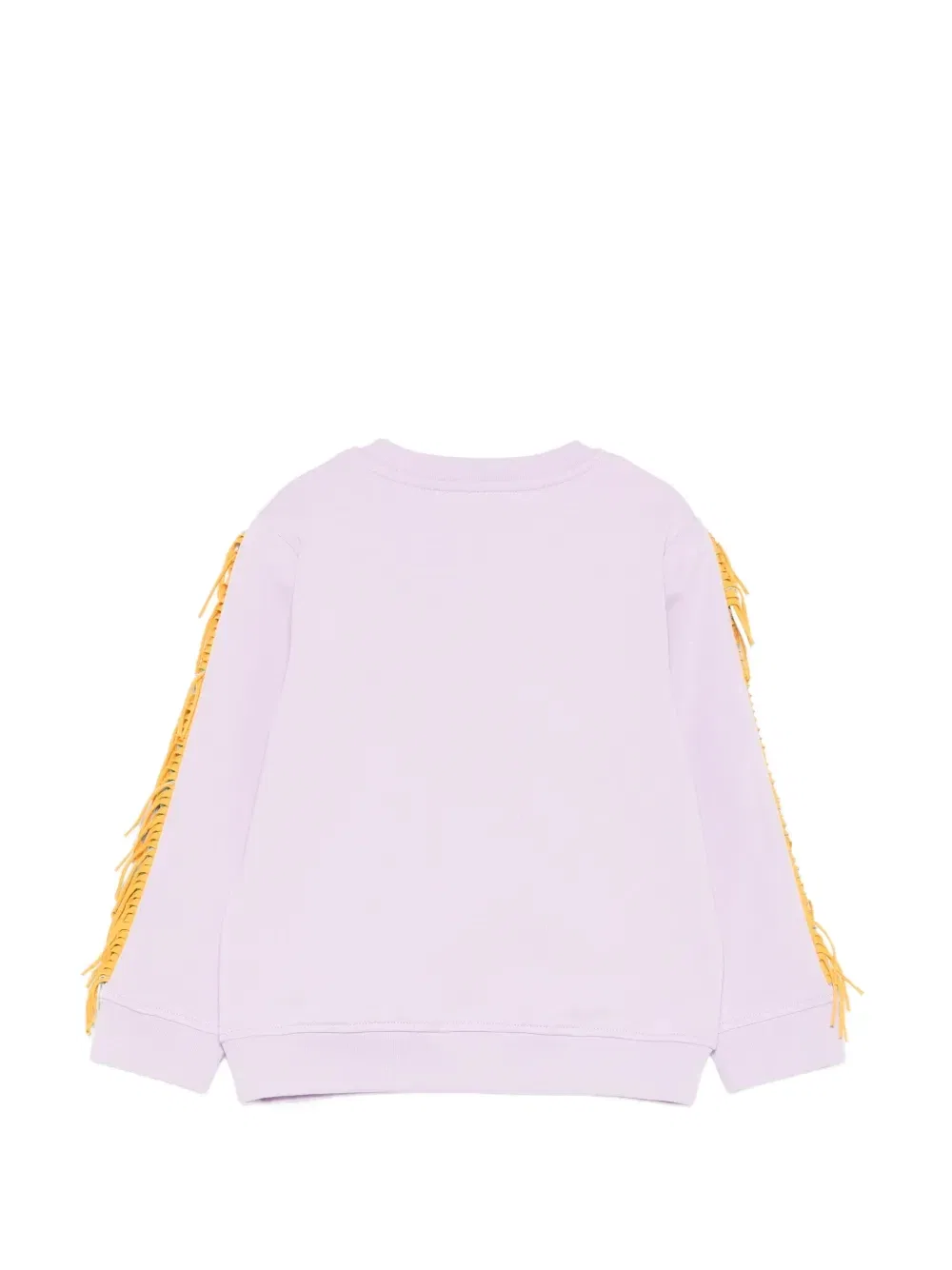 Толстовка с бахромой Stella McCartney Kids, фиолетовый — фото 2