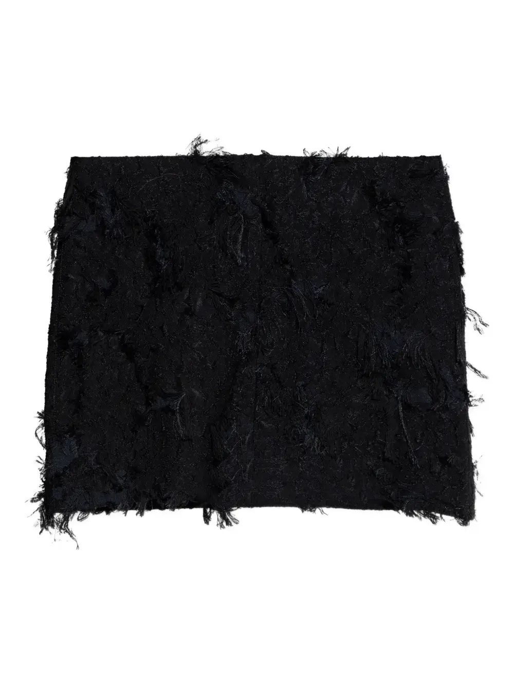 

Мини-юбка Samajsan с необработанным краем Samsoe Samsoe, черный