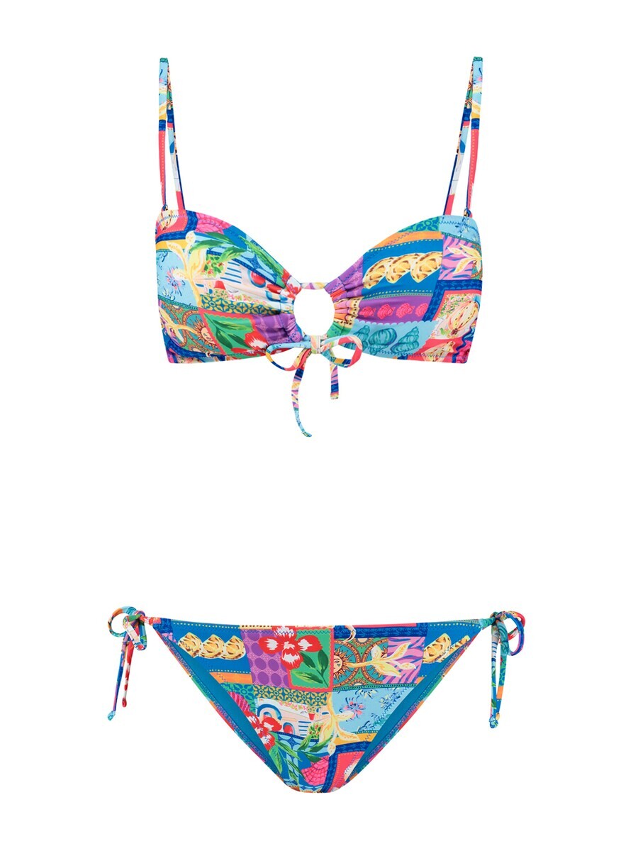

Бикини-бандо Shiwi Bandeau Bikini Zoe, разноцветный