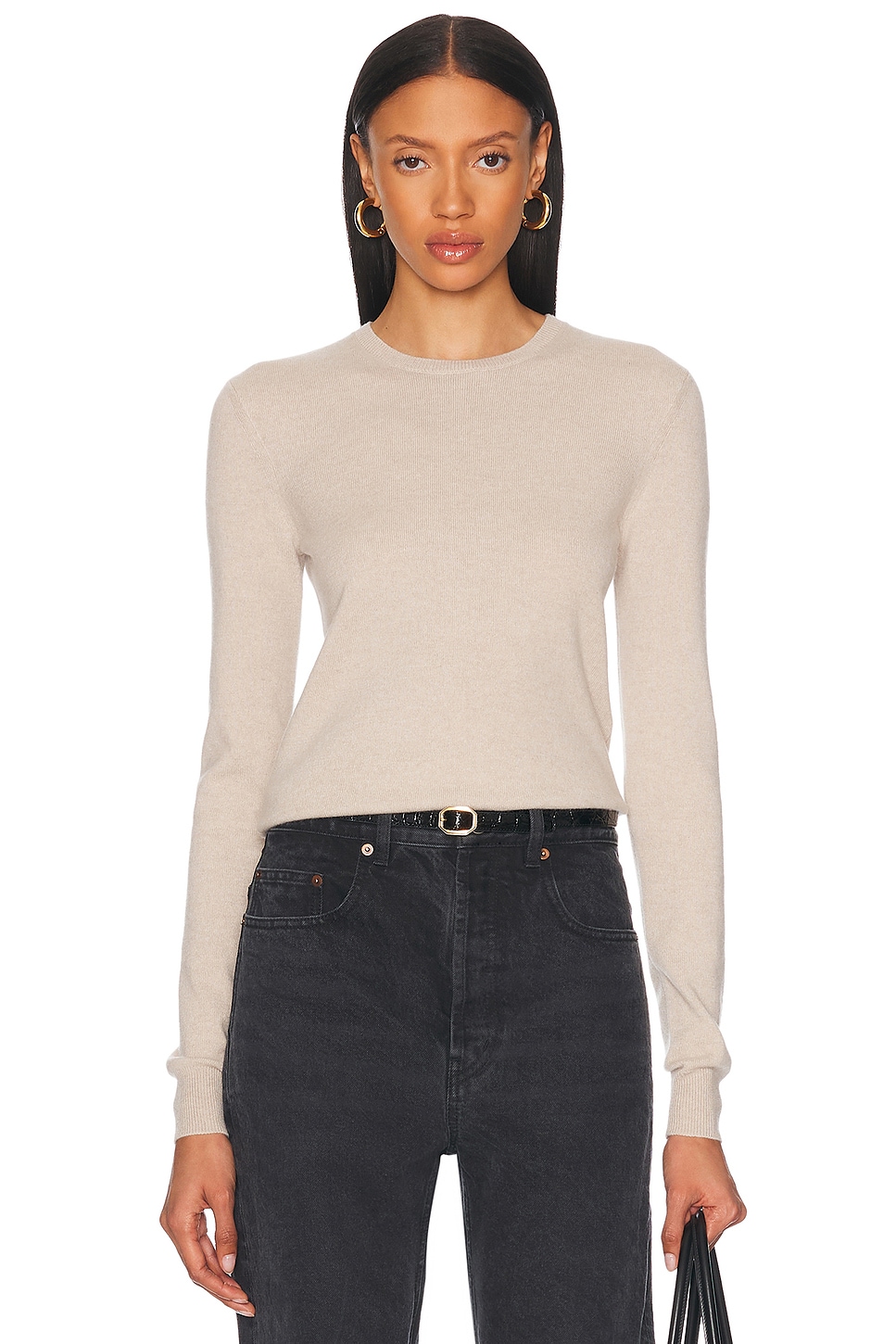

Кашемировый свитер Saint Laurent, Beige Clair