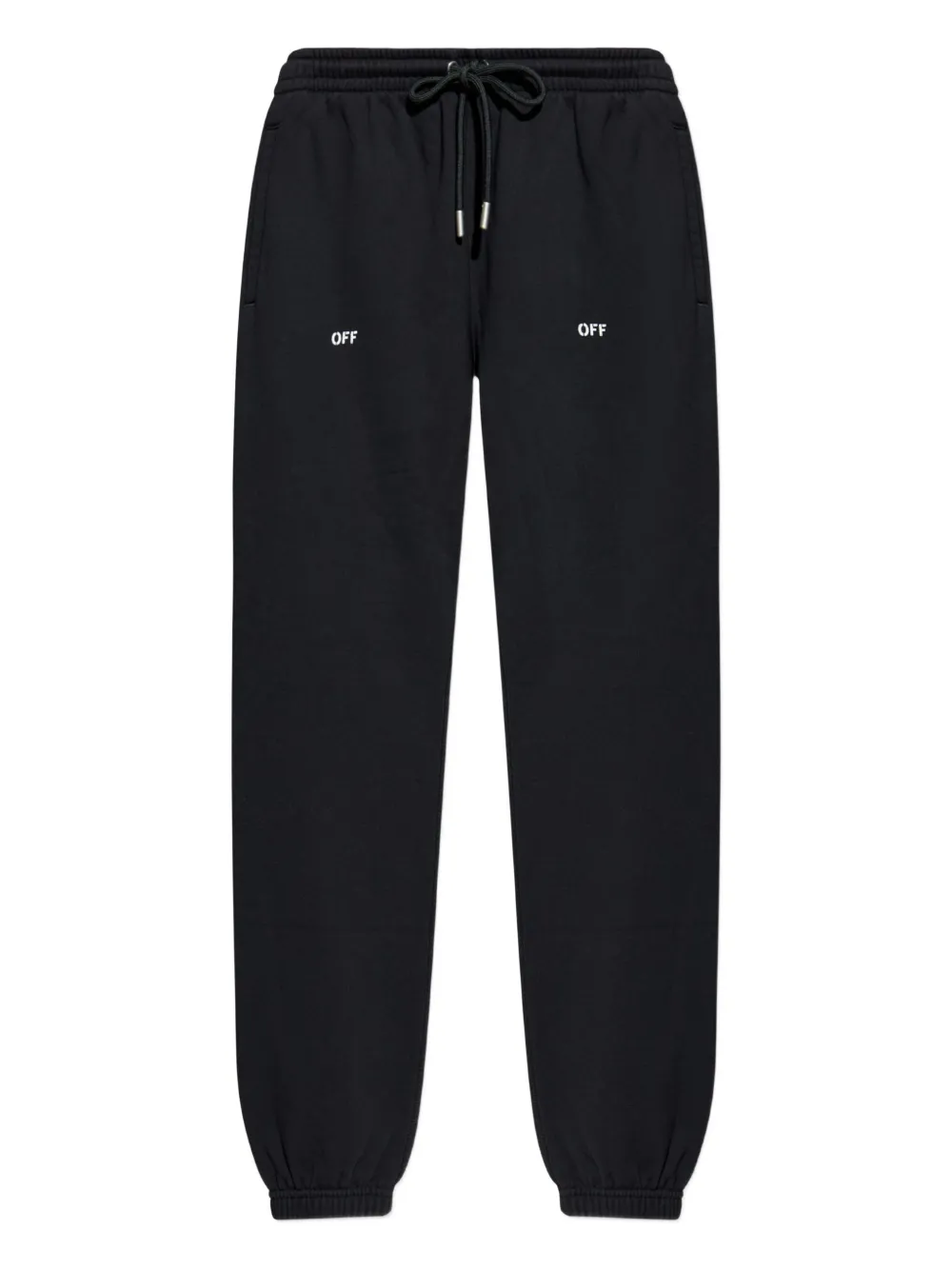 

Треники с принтом стрелы и затягивающейся кулиской Off-White, черный