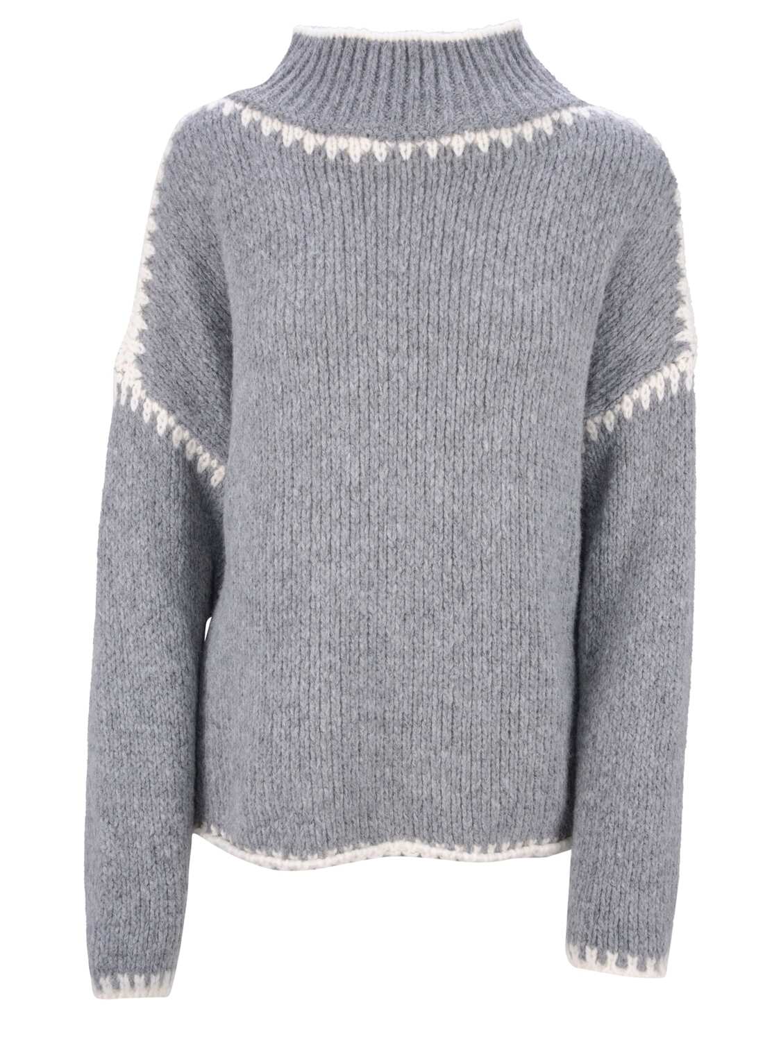 

Seasons of April Свитер 'JOLIE' в сером цвете