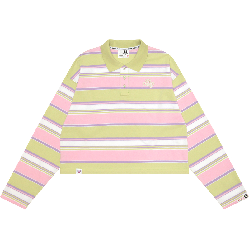 

Aape Женская поло красный камуфляж