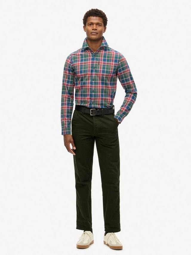 

Брюки рабочие Merchant с пятью карманами Superdry, Olive Green