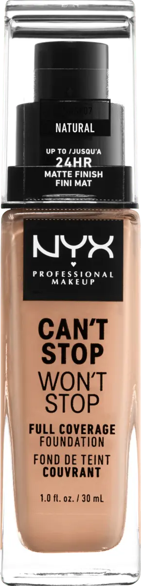 

Тональный крем Can't Stop Won't Stop 24-Hour Natural 07 300мл NYX PROFESSIONAL MAKEUP