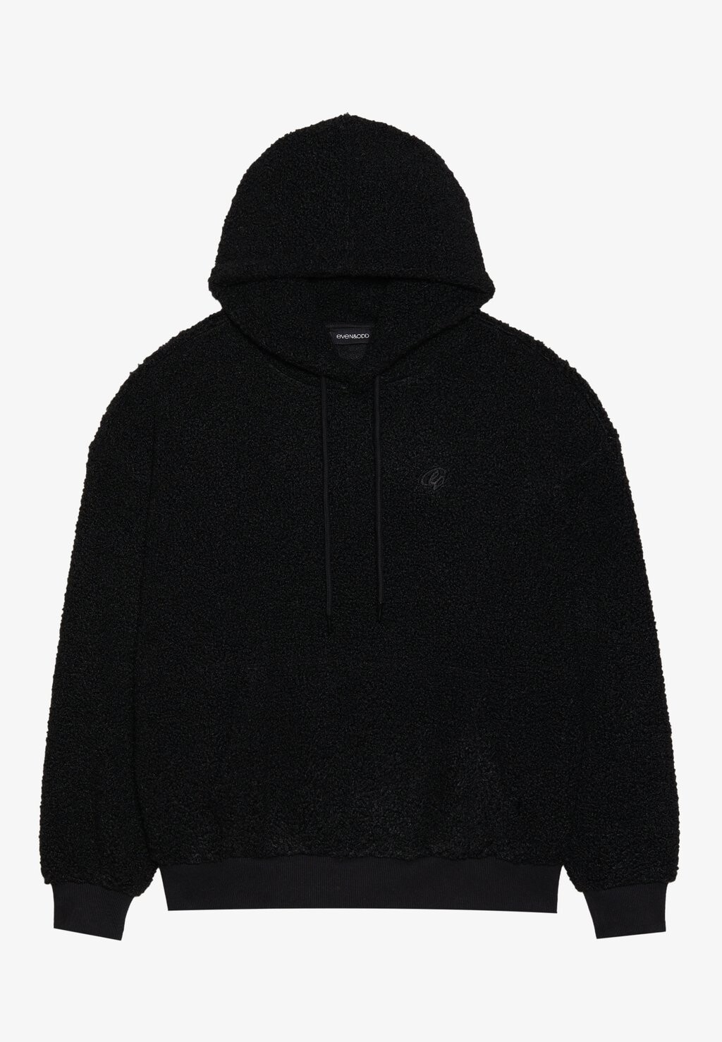 

Флисовый джемпер TEDDY HOODIE Even&Odd, черный