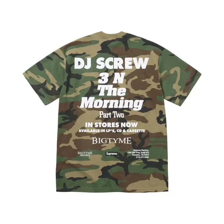 Футболка Supreme x Dj Screw Suc Tee, зеленый — фото 2