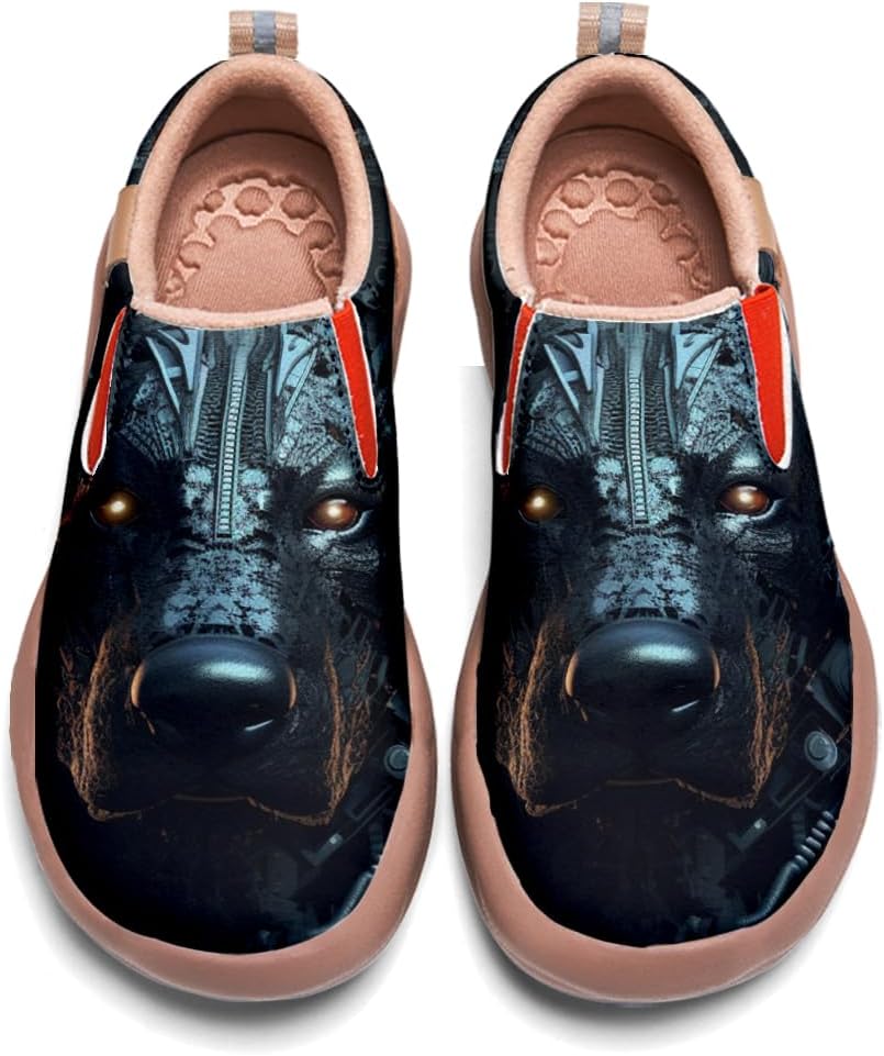 

Мужские повседневные лоферы с животным принтом, легкие кеды-слипоны для прогулок и путешествий, механический стиль Onehorse, Mechanical Organisms - N26