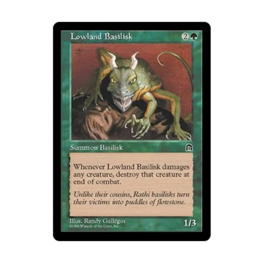 

CCG Равнинный василиск (клавиша C), MTG - Stronghold