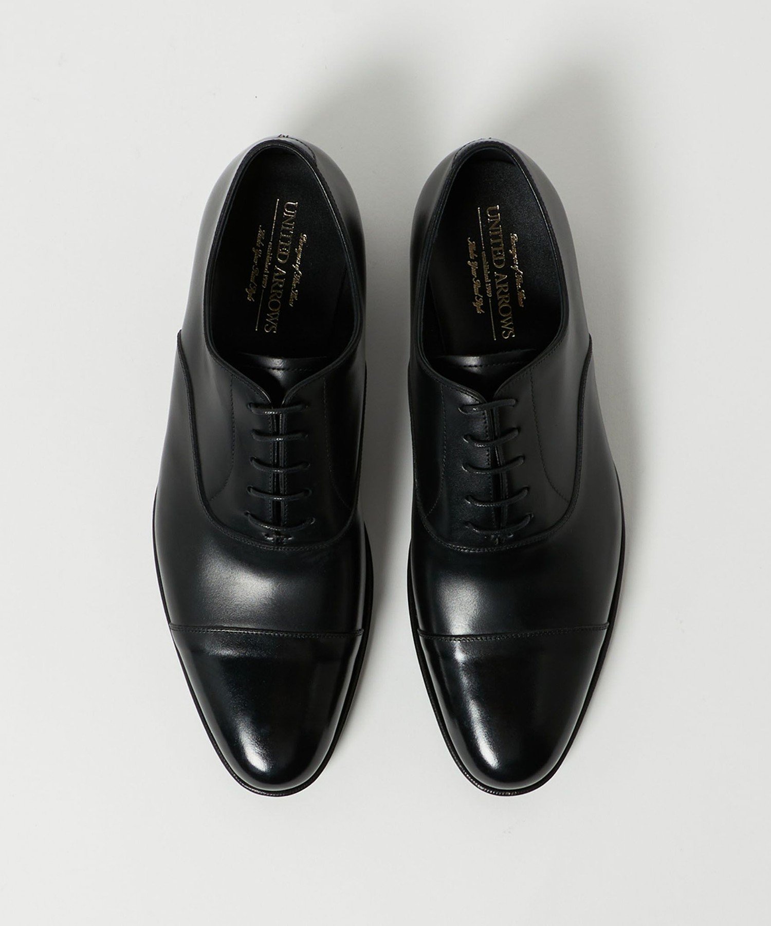 Кожаные туфли-капоты United Arrows, Black — фото 3