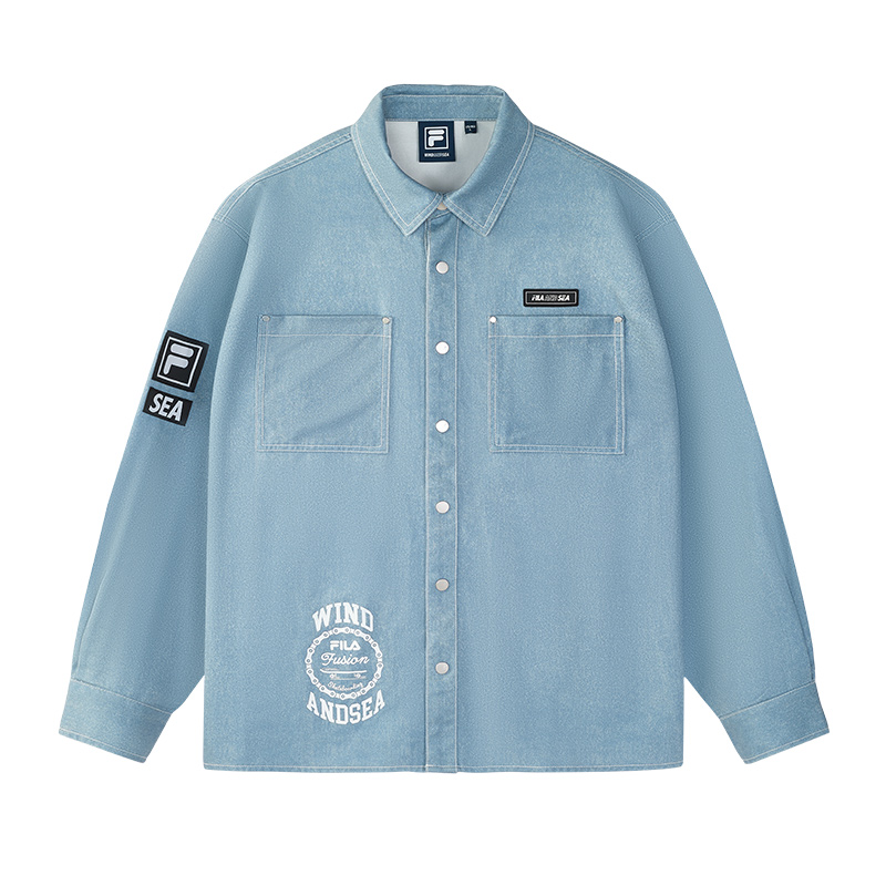 

FILA FUSION Рубашка Unisex Comfort Blue