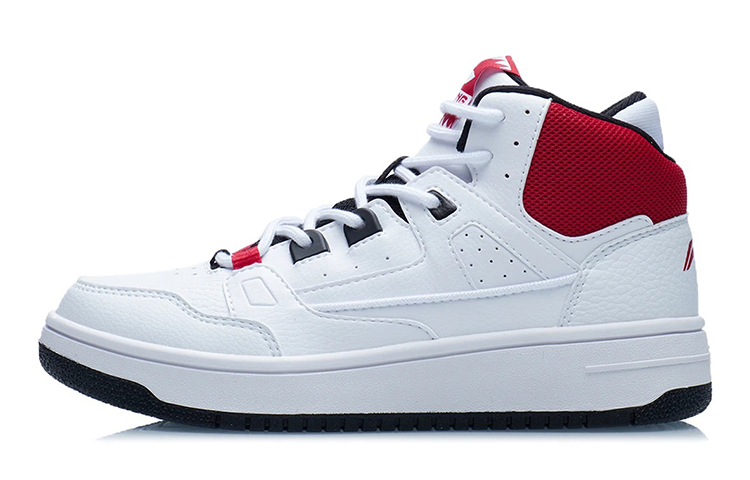 

Кроссовки LINING YOUNG Kids Lifestyle Shoes GS High-top White/red