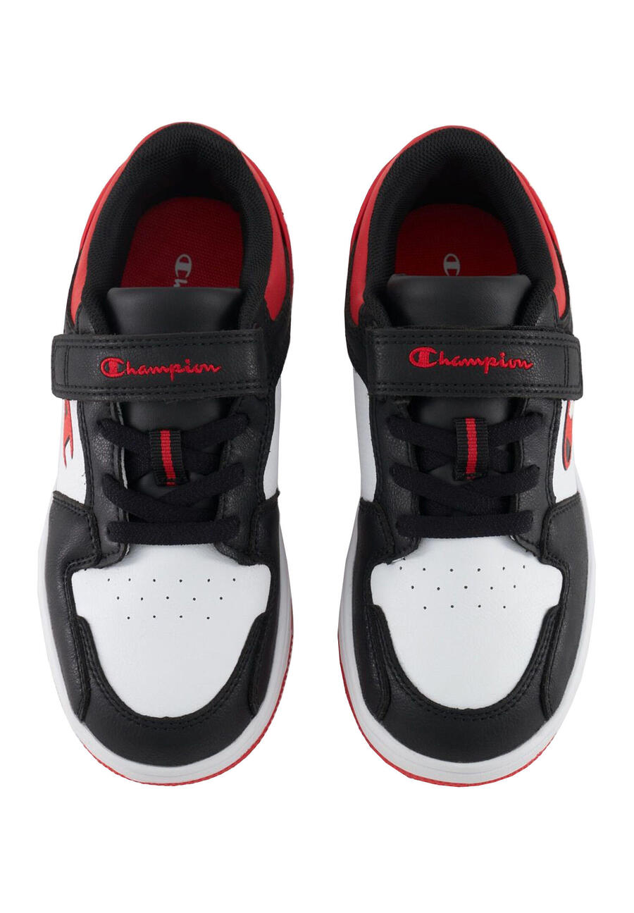 Детские кроссовки Champion RD 2.0LOW унисекс S32414-CHA-KK003 белые/черные/красные — фото 3