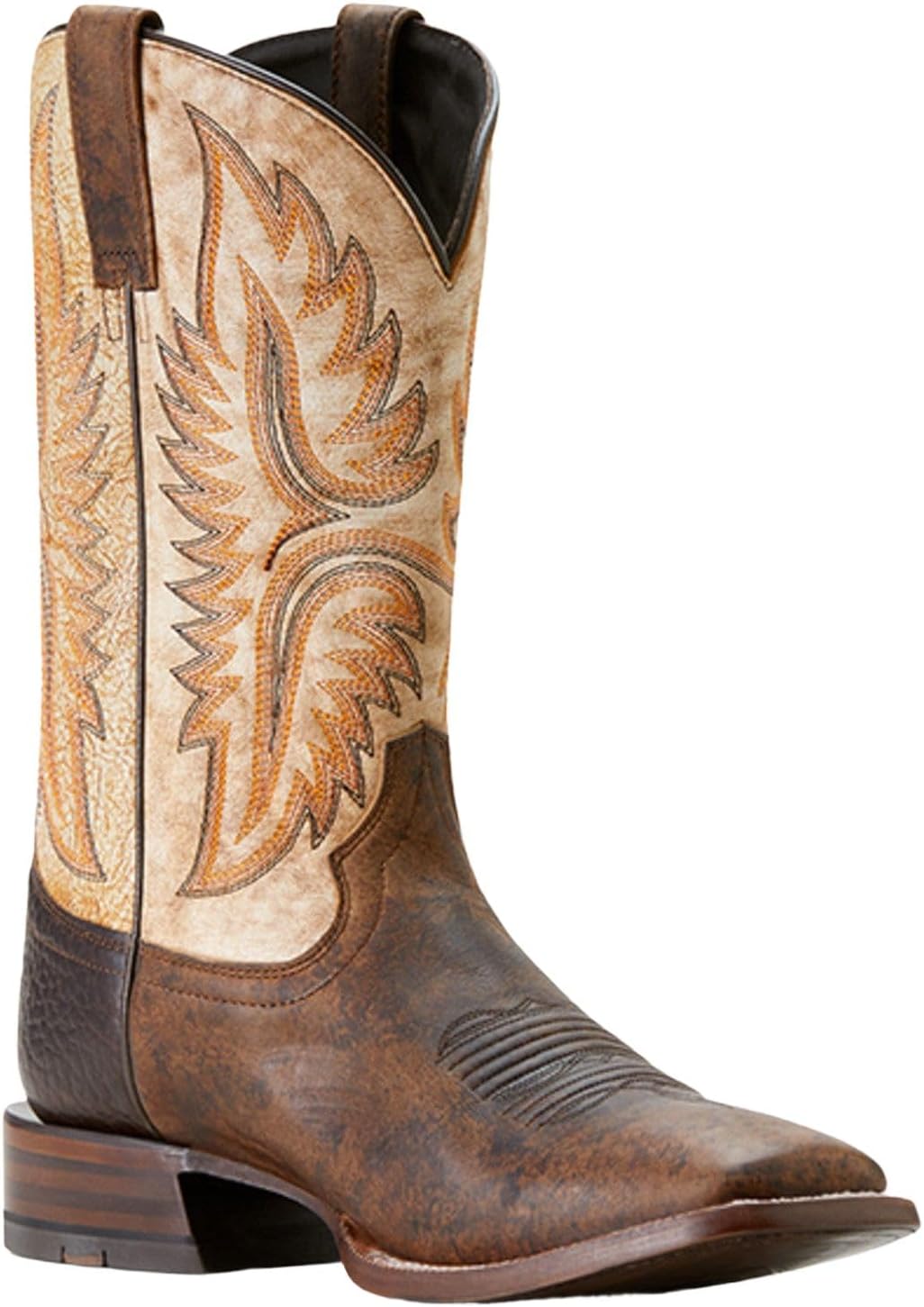 

Мужские западные сапоги Ariat Hybrid Roughstock с квадратным носком, Maple/Warm Stone