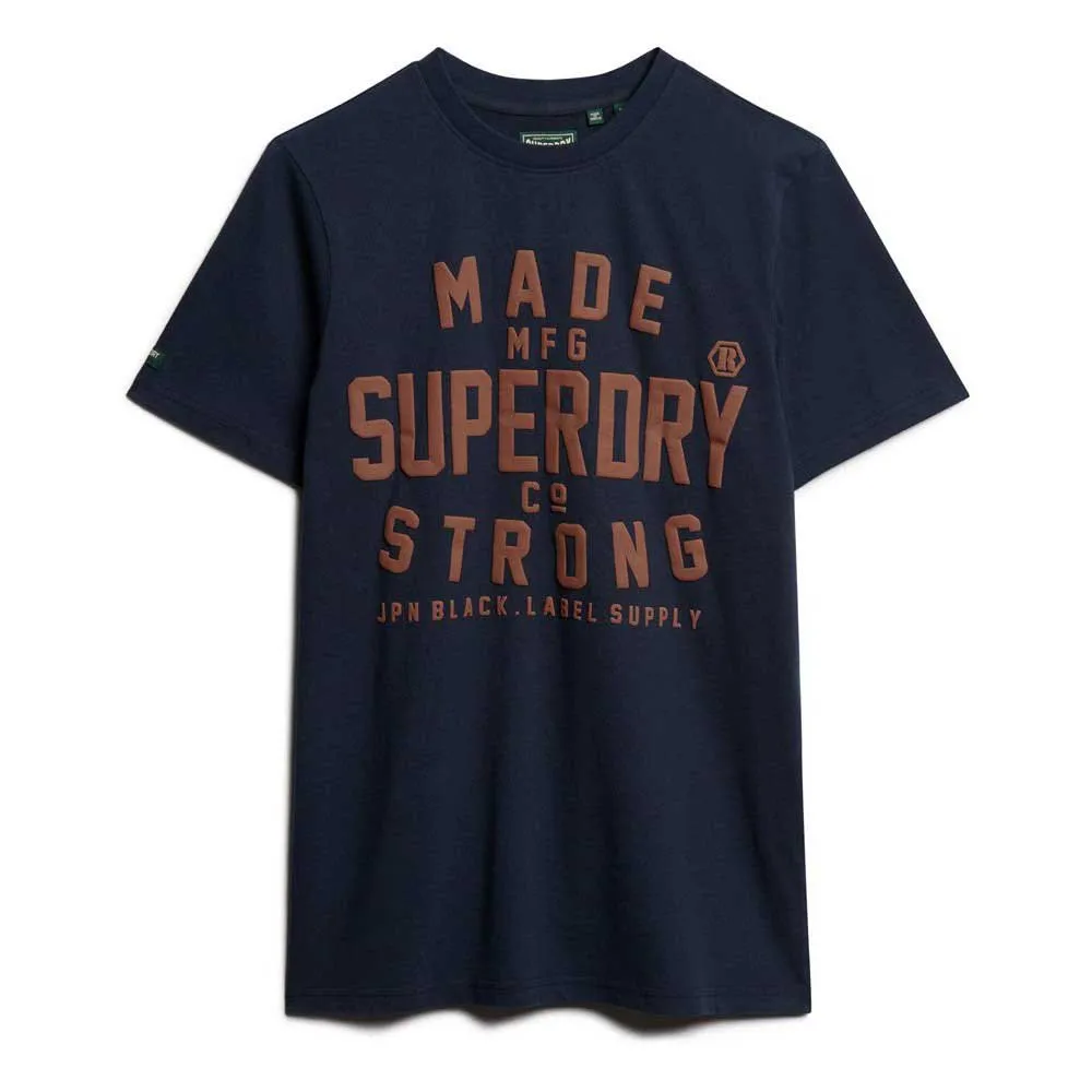 

Футболка Superdry Machined Goods Workwear, черный
